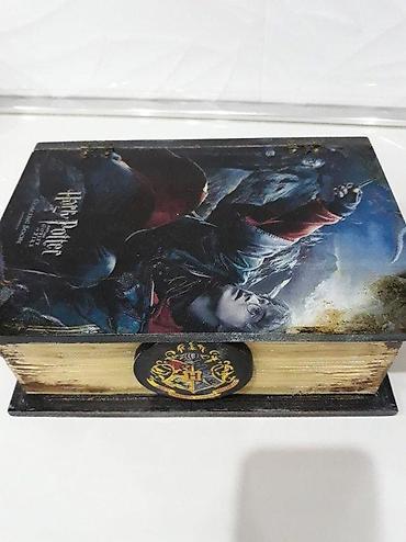 kosarka igracka: HARRY POTTER DRVENA KUTIJA-KNJIGA NOVA AKCIJA | Cene nisu fiksne — 5