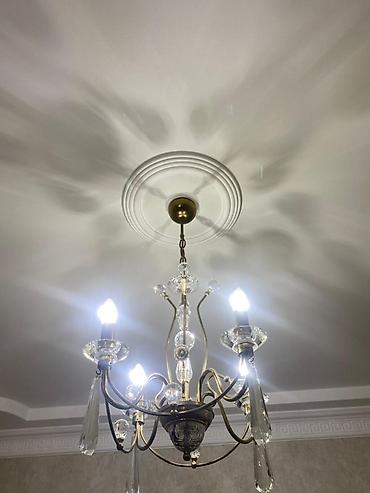 list tava: Çılçıraq, 4 lampa, Metal — 1