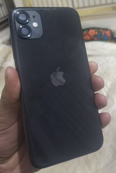 iphone 14 pro цена бишкек: IPhone 11, Колдонулган, 128 ГБ, Кара, Каптама, 78 %