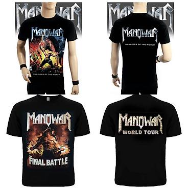 Футболки: Футболки с символикой культовых групп, выполненные из натурального — 3