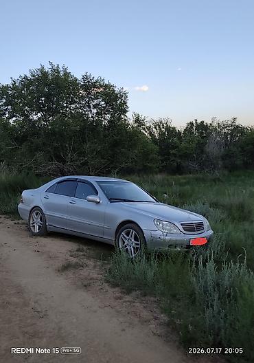 mersedes e class: Mercedes-Benz S-Class: 2000 г., 5 л, Автомат, Бензин, Седан — 1