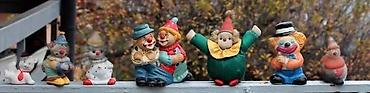 Figurice i makete: Vintage klovn figurice - kolekcije. Cena (različita) za komad 1 — 2