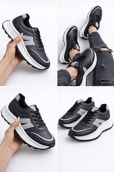 bata obuca online prodaja: Sportske patike – crno/sive - Dizajn: moderni niskoprofilni model sa — 1