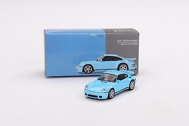 odece: 🏎️ RUF CTR Anniversary Bayrisch Himmelblau – MiniGT 1:64 MiniGT RUF — 1