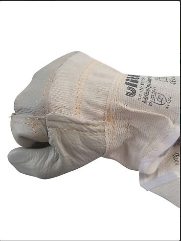 Средства индивидуальной защиты: Строительные перчатки, Новый, В наличии — 1