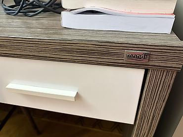 Ofis mebeli: Mondi firması Türkiyə istehsalı - Material: laminat MFD (ağ və taxta — 5