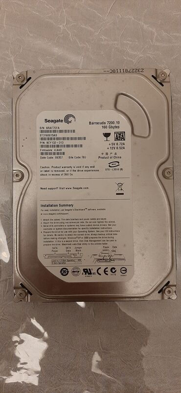 Мониторы: Жёсткий диск (HDD) < 120 ГБ, Б/у