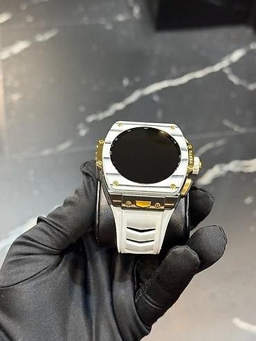 Qol saatları və aksesuarlar: Smart saat "VERTU WATCH BLUE CARBON GOLD BLUE STRAP 2025" Vertu — 6