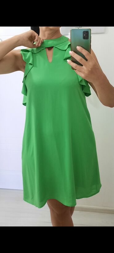 sasa vidic haljine: S (EU 36), M (EU 38), color - Green, Evening, With the straps