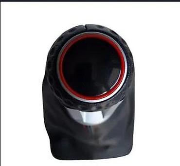 Tuning oprema: Ručica menjača sa kožnom manžetnom – 6 brzina - Komplet: kugla ručice — 6