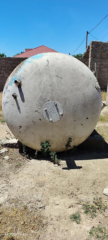 Baklar və çənlər: Sənaye tipli metal silindrik çən - Material: qalın divarlı polad - — 4