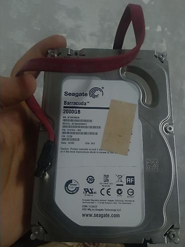 Sərt disklər (HDD): Daxili Sərt disk (HDD) Seagate, 2 TB, 7200 RPM, 3.5", İşlənmiş — 3
