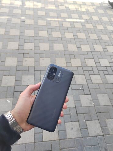 продаю айфон х: Xiaomi Redmi 12C, 64 ГБ, цвет - Черный, 
 Кнопочный, Отпечаток пальца