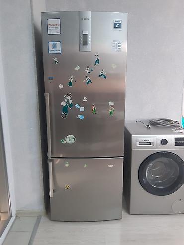 soyuducu satıram: Bosch ikikameralı soyuducu, inox korpus, aşağıda dondurucu — 1