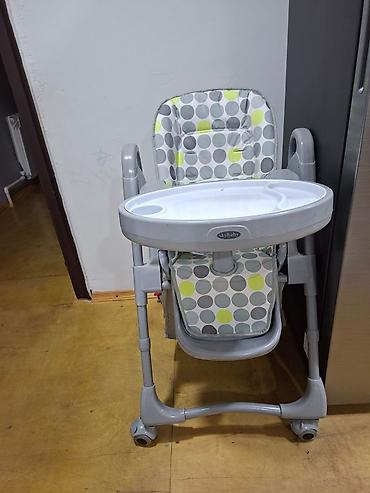 Yemək masaları, oturacaqları: Uşaq yemək stulu – Skybaby - Brend: Skybaby - Rəng/görünüş: boz — 1
