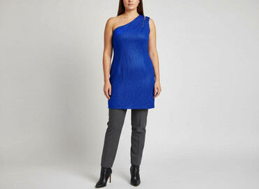 sukienki wieczorowa bez dekoltu: Salsa, Women`s dress, size 2XL