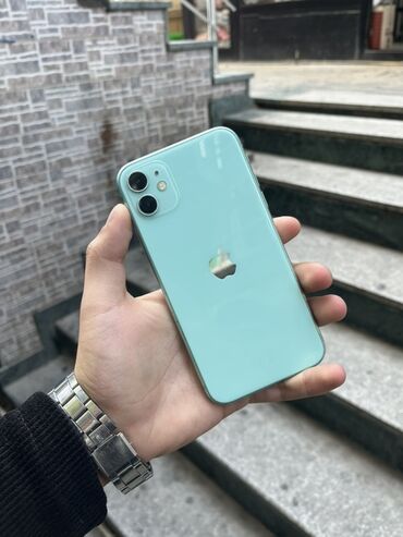 telefon mikrofonu: IPhone 11, 128 GB, Yaşıl