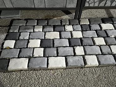 Dekorativ daş/brusçatka plitələri - Material: beton əsaslı dekorativ