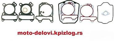prime square: Komplet dihtunga za skuter/ATV 50cc i 70cc (2T i 4T) – set brtvi za — 2