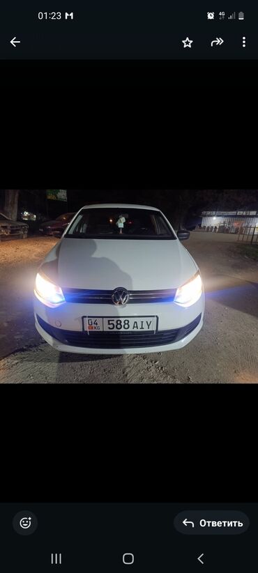 Volkswagen: Volkswagen Polo: 2014 г., 1.6 л, Механика, Бензин, Седан