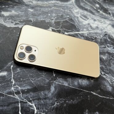 Apple iPhone: IPhone 11 Pro, Б/у, 256 ГБ, Золотой, Чехол, 100 % — 10