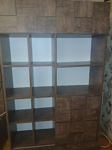 sultan kunc divan: Qonaq otağı üçün vitrinli bufet-dolap dəsti - Material: laminat/MDF — 3