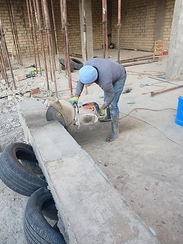 Beton işləri: Beton kəsimi xidməti - Dəqiq və düz kəsiklər üçün benzinli yüksək — 4