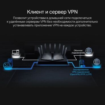 Модемы и сетевое оборудование: Tp-link Archer AX80 супер роутер. Двухдиапазонный Wi‑Fi роутер AX6000 — 7