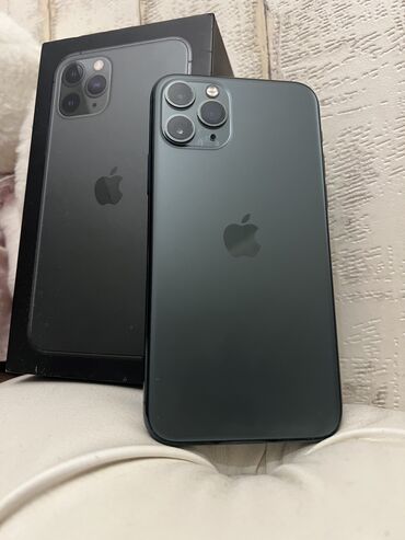 талас телефон: IPhone 11 Pro, 256 ГБ, Чехол, Коробка