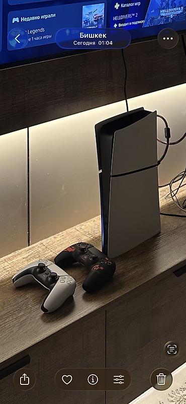 switch nintendo: Продаю PS5 slim Digital 825гб 2 ориг джойстик Внутри есть 10-15игр на — 1