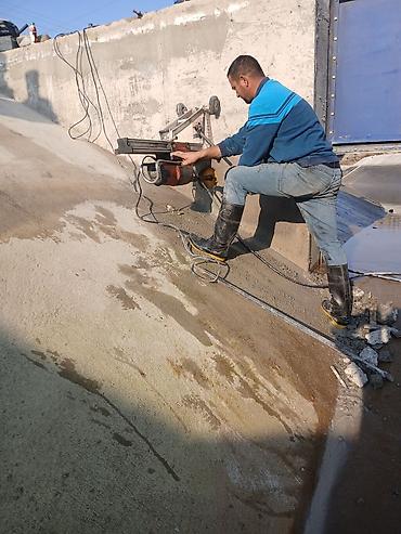 Beton işləri: Beton kəsmə və deşmə xidməti - Armaturlu beton, dəmir-beton, daş və — 6