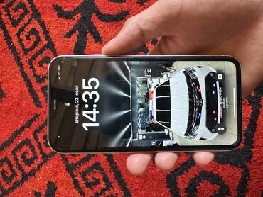 стоящий холодильник: IPhone 11, Колдонулган, 128 ГБ, White Titanium, Заряддоочу түзүлүш, 72 %