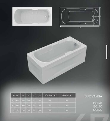 Vannalar: Yeni Vanna, Ödənişli çatdırılma -da lalafo.az — 12 Vannalar: Yeni Vanna, Ödənişli çatdırılma — 12