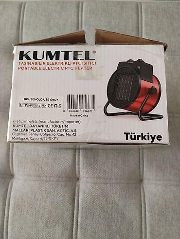 ventil: KUMTEL HPTC-30 – Portativ Elektrikli PTC İstici - Güc: 3000 W - PTC — 2