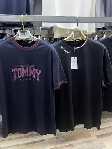 футболки с воротником: Мужская футболка, L, XL, 2XL, Tommy Hilfiger, Новый, цвет - Белый, Платная доставка, Самовывоз — 2