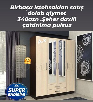 Dolablar: Qarderob, paltar dolabı, Düz dolab