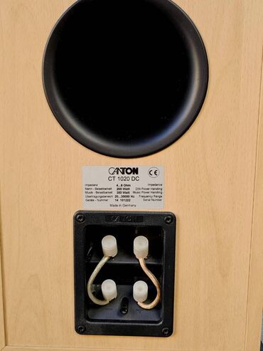 Zvučnici i stereo sistemi: Canton CT 1020 DC Podni hi‑fi zvučnici – par - Tip: trosistemske — 9