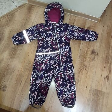 Верхняя одежда: Детский зимний комбинезон Lassie, размер 92. - Цвет и принт
