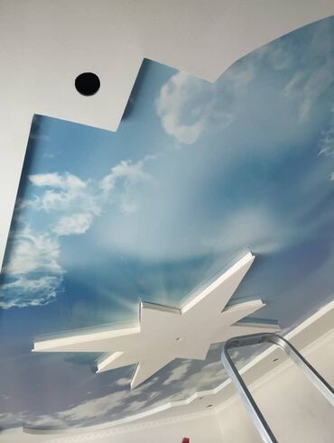 Натяжной потолок: Натяжной потолок 3D потолки, Глянцевое, Матовое Бесплатная консультация, Бесплатный замер, Гарантия — 26