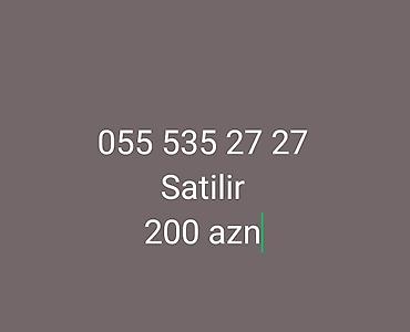 Nömrə: ( 055 ) ( 5352727 ), Yeni