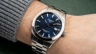 ручные часы мужские: Продаю ручные механические часы Tissot Gentleman Powermatic 80
