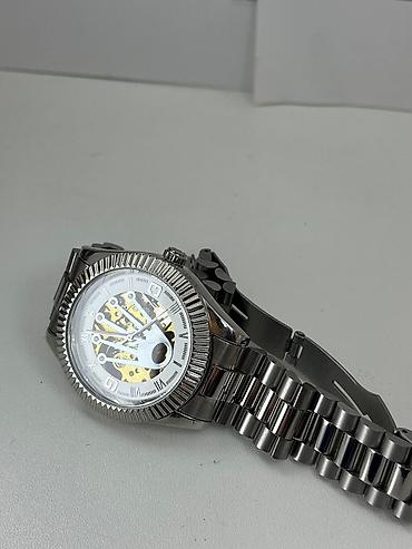 meta eynək: Mexaniki skelet saat – polad korpus və qolbaq Rolex, Rolex saat, Rolex — 3