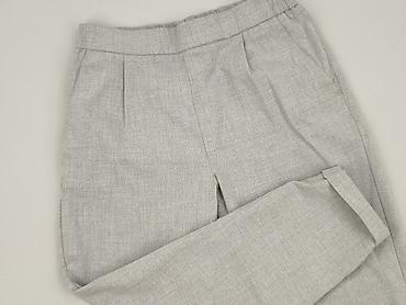 szare dresy: PULL&BEAR, Spodnie materiałowe damskie, rozmiar S — 1