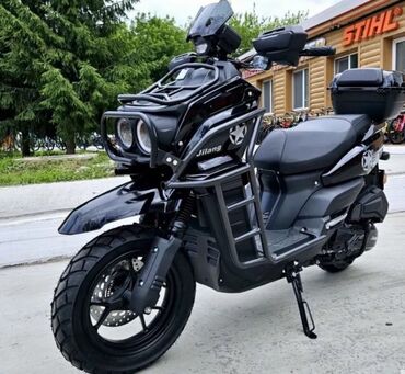 японские скутера: Скутер Yamaha, 150 куб. см, Бензин, Новый, В рассрочку