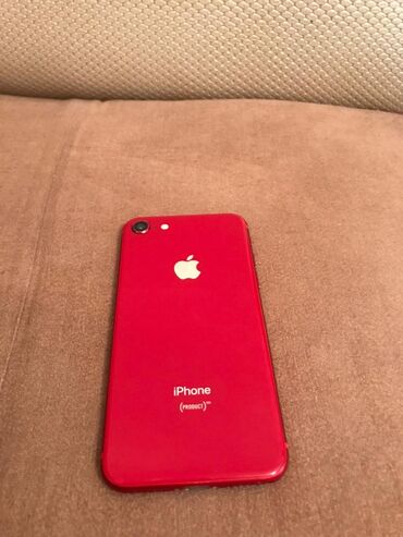 iphone 8 plus irsad: IPhone 8, 64 GB, Qırmızı, Barmaq izi