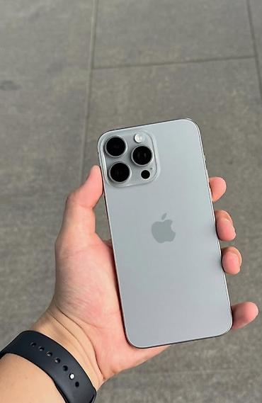 15 pro max dubay: IPhone 15 Pro Max, 256 GB, Face ID, Sənədlərlə, Zəmanət — 1