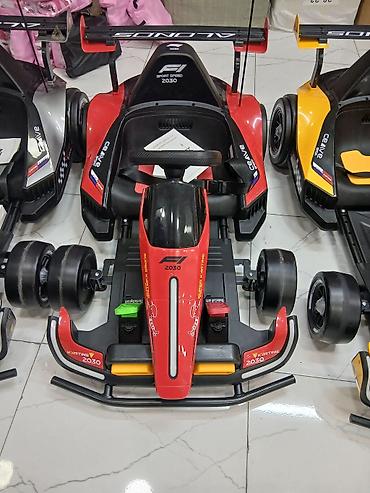 uwaq masini: Uşaq elektrikli kartinq maşını – F1 üslubunda - Tip: akkumulyatorla — 3