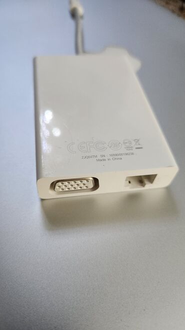 флешки usb coteetci: Адаптер Type-C Xiaomi - выходы Type-С + 2 USB + LAN + VGA