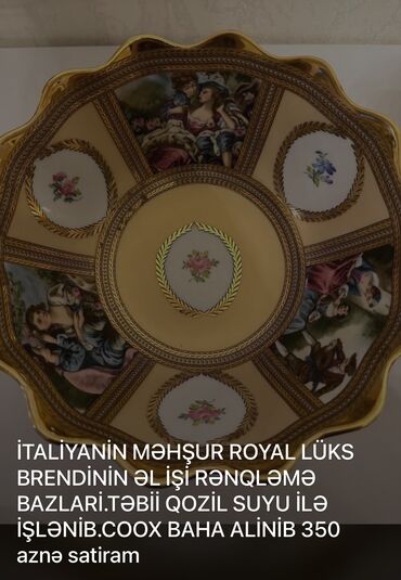 işlənmiş su çənləri: Italiyanin mohsur royal lüks bazlari tobii qozil suyu ilo islonib.Coox