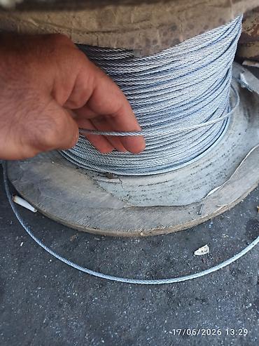 Metal məhsulları: Məhsul: Sinklənmiş polad tros (E.G. Steel Wire Rope) - Konstruksiya — 4